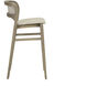 Arco 40.5 inch Greige / Santa Cruz Oatmeal Barstool